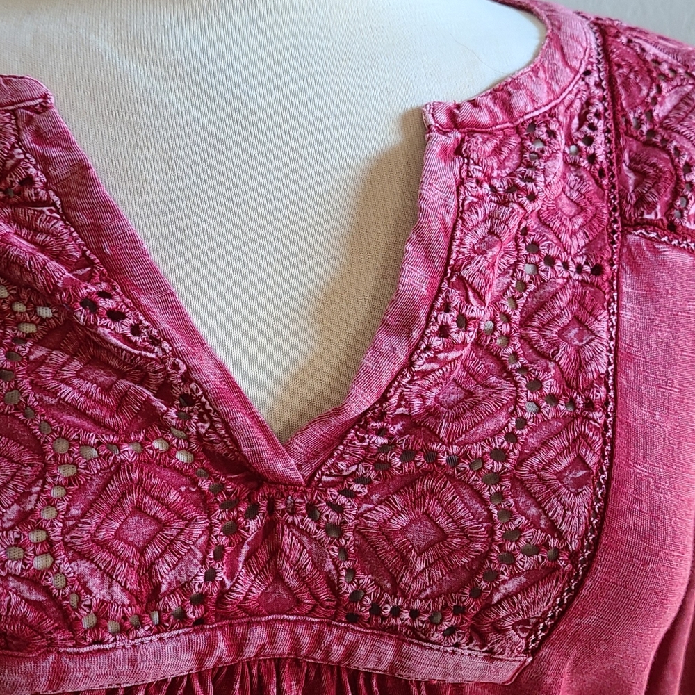 Lucky Brand boho top🥀 - Picture 5 of 6